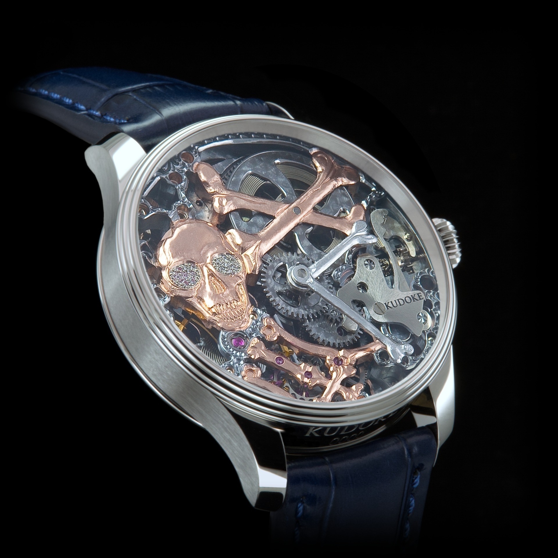 Đồng hồ đeo tay KUDOKE Real Skeleton