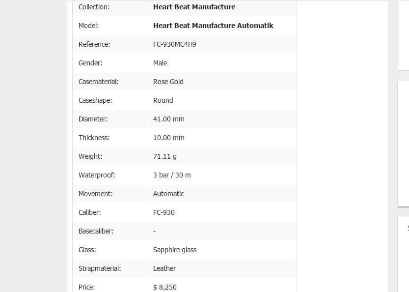 đồng hồ Frederique Constant