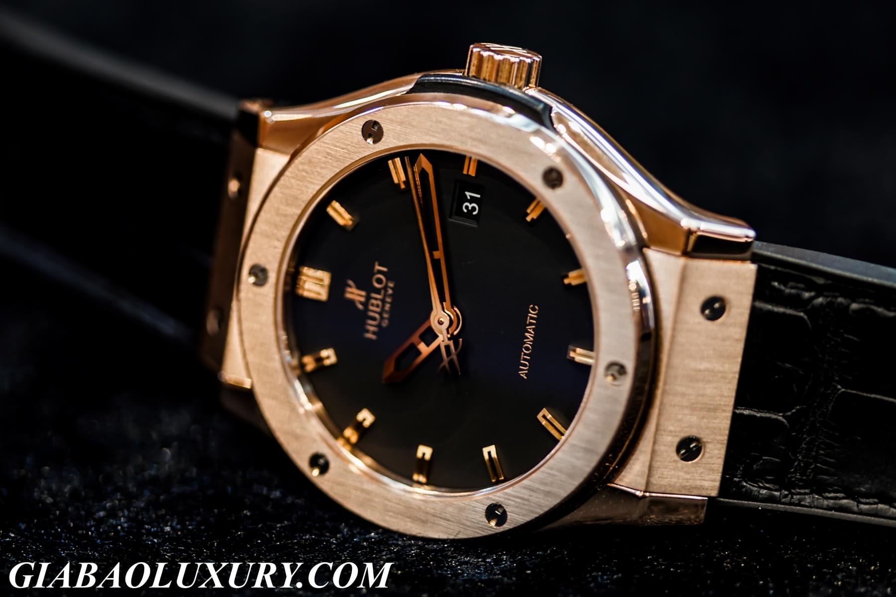 HUBLOT FUSION CLASSIC 18K KING GOLD