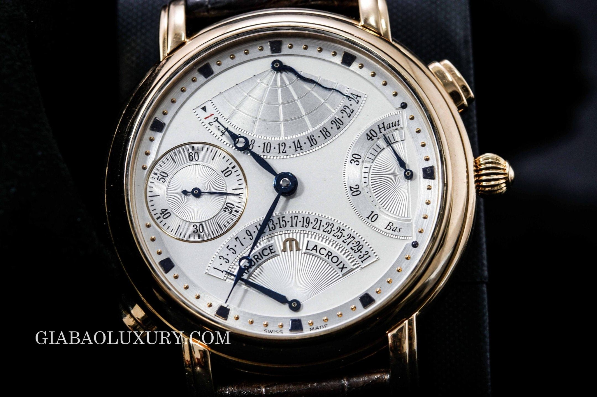 đồng hồ maurice lacroix masterpiece double retrograde mp