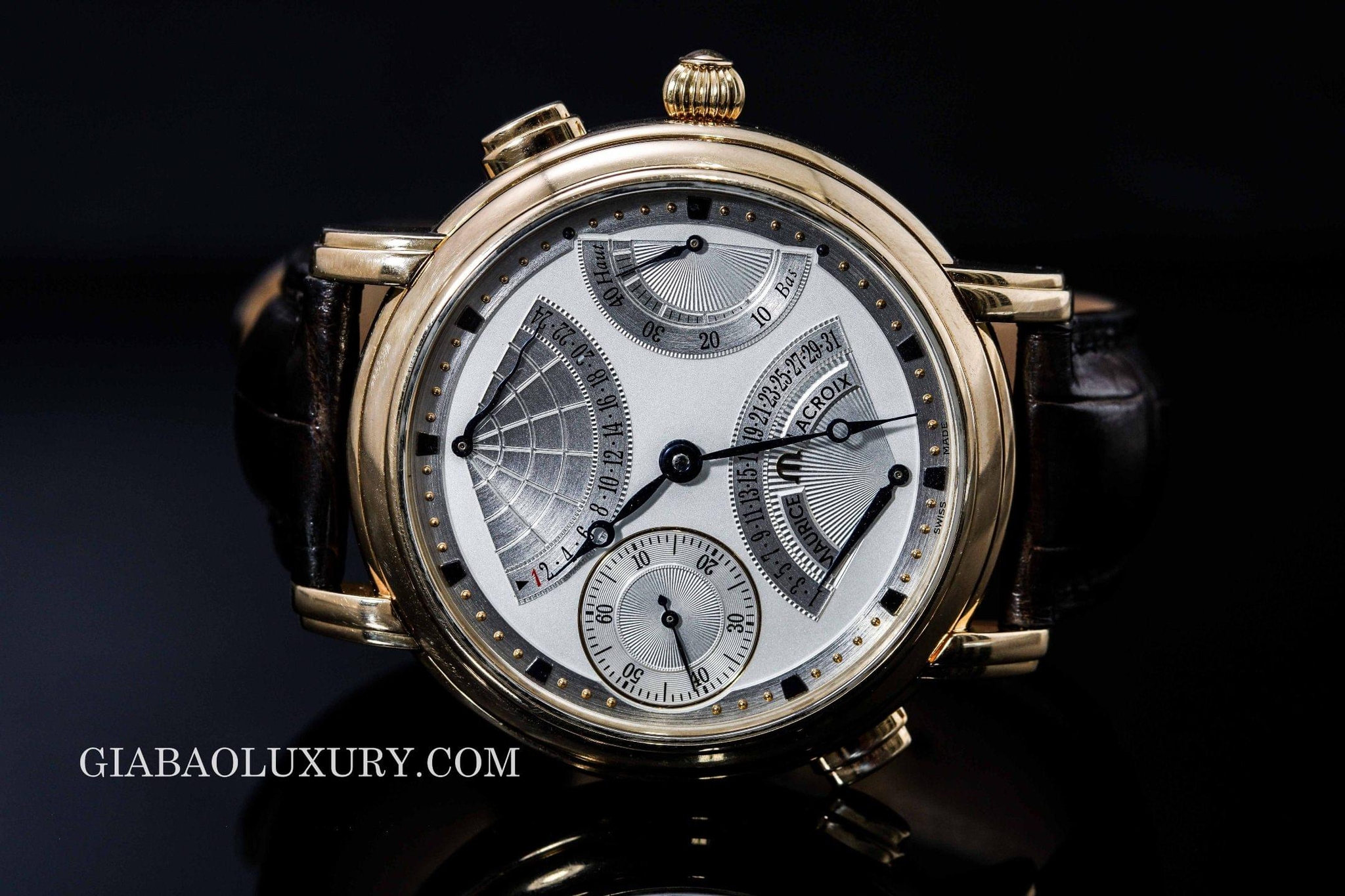 đồng hồ maurice lacroix masterpiece double retrograde mp