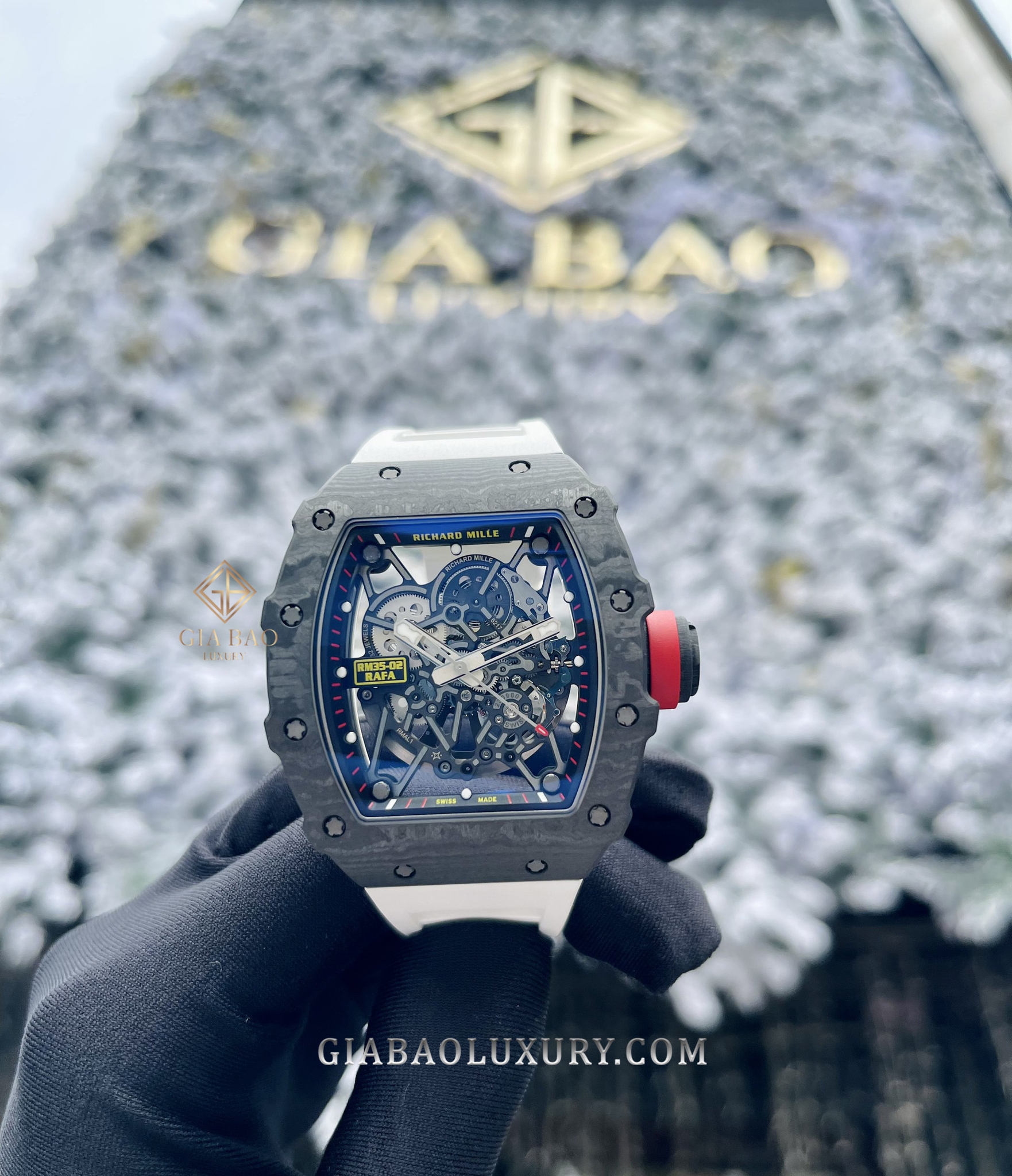Đồng Hồ Richard Mille RM 35-02 Rafael Nadal Đen