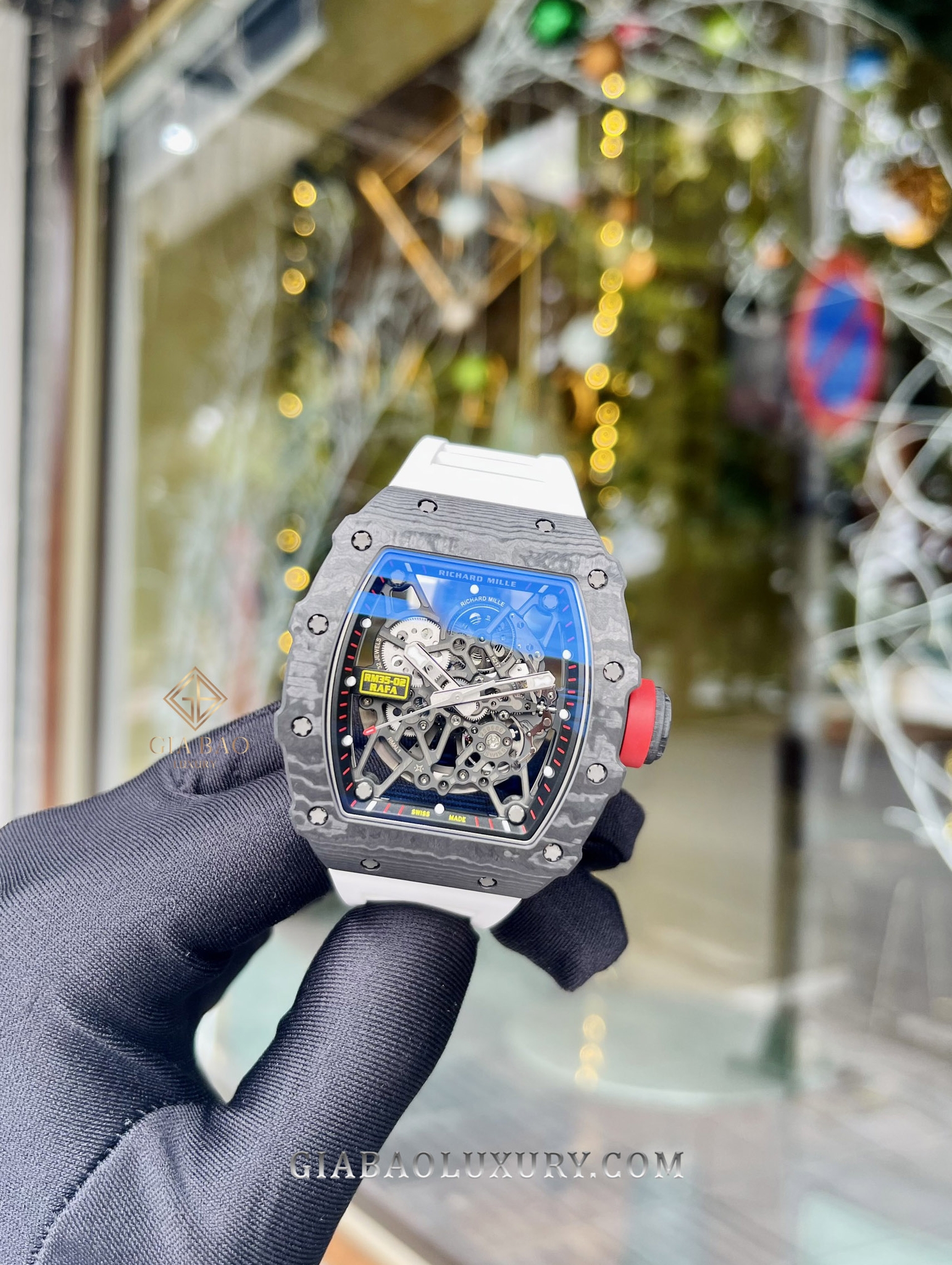 Đồng Hồ Richard Mille RM 35-02 Rafael Nadal Đen