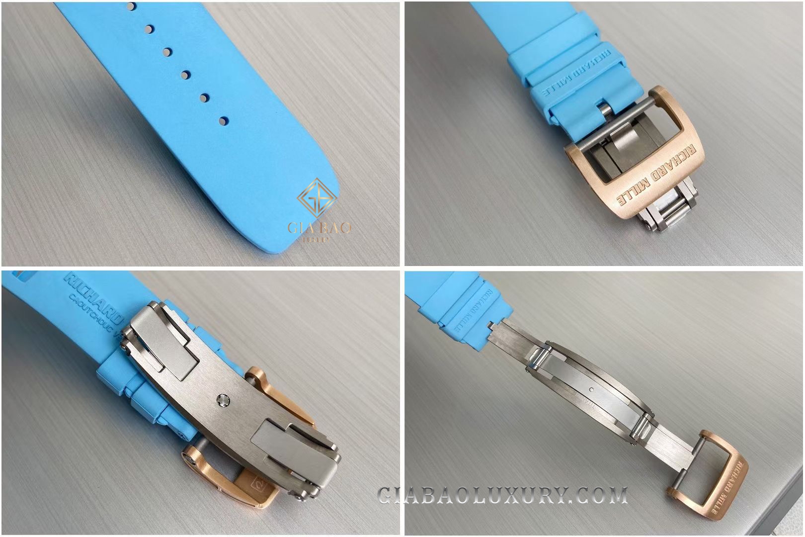 Đồng Hồ Richard Mille RM011-02 Vàng Hồng Và Titanium