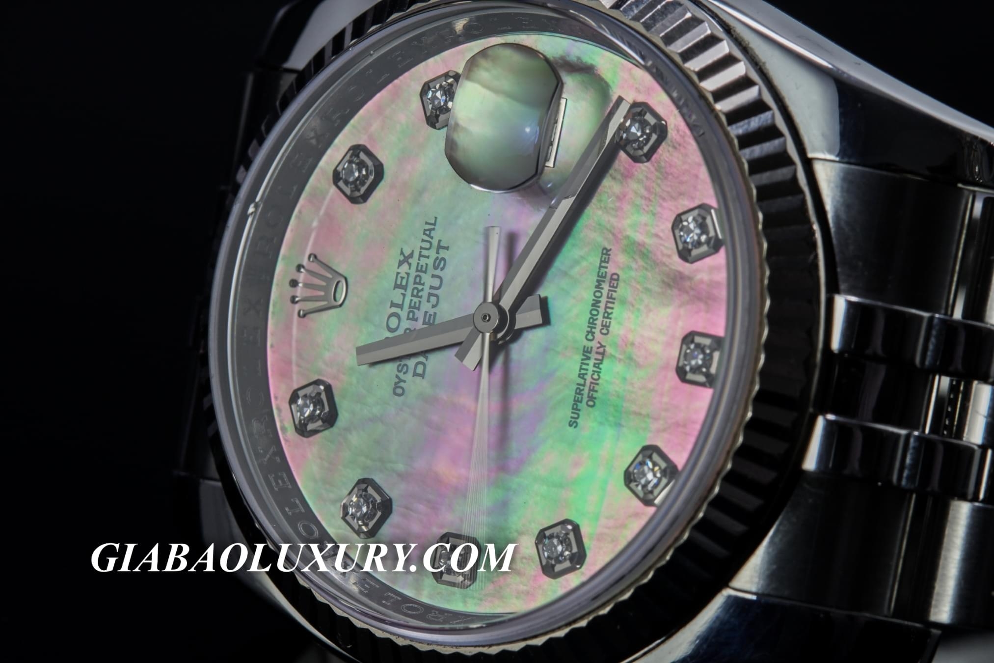 ĐỒNG HỒ ROLEX DATEJUST 116234 mặt ốc tím