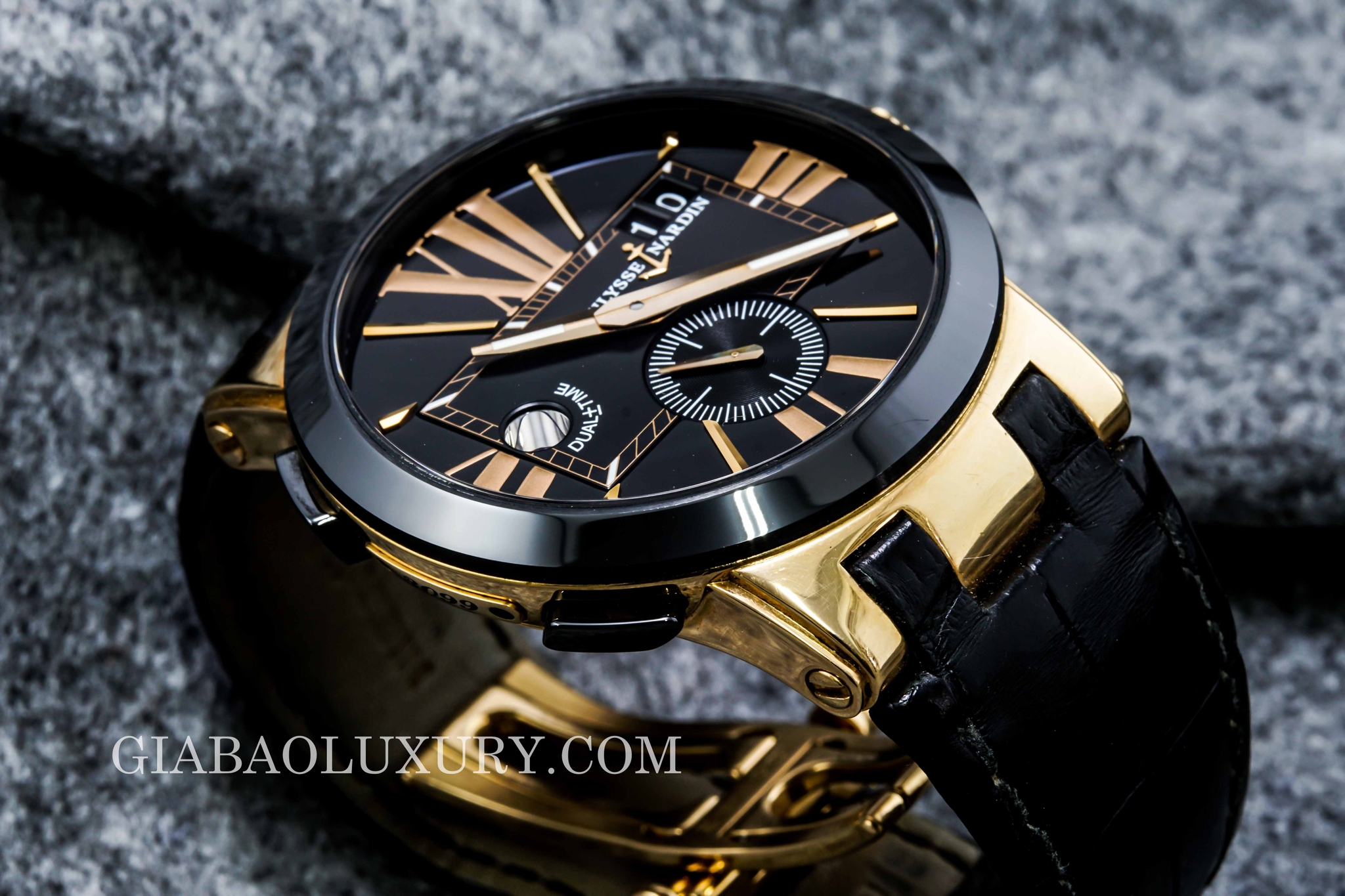 đồng hồ ulysse nardin excutive dualtime