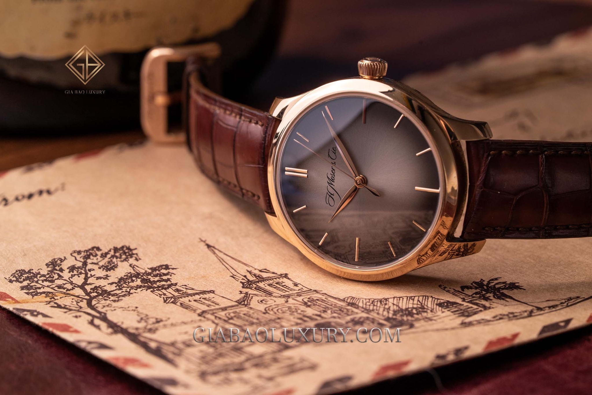 Đồng hồ H. Moser & Cie. Endeavour Centre Seconds 1343-0105