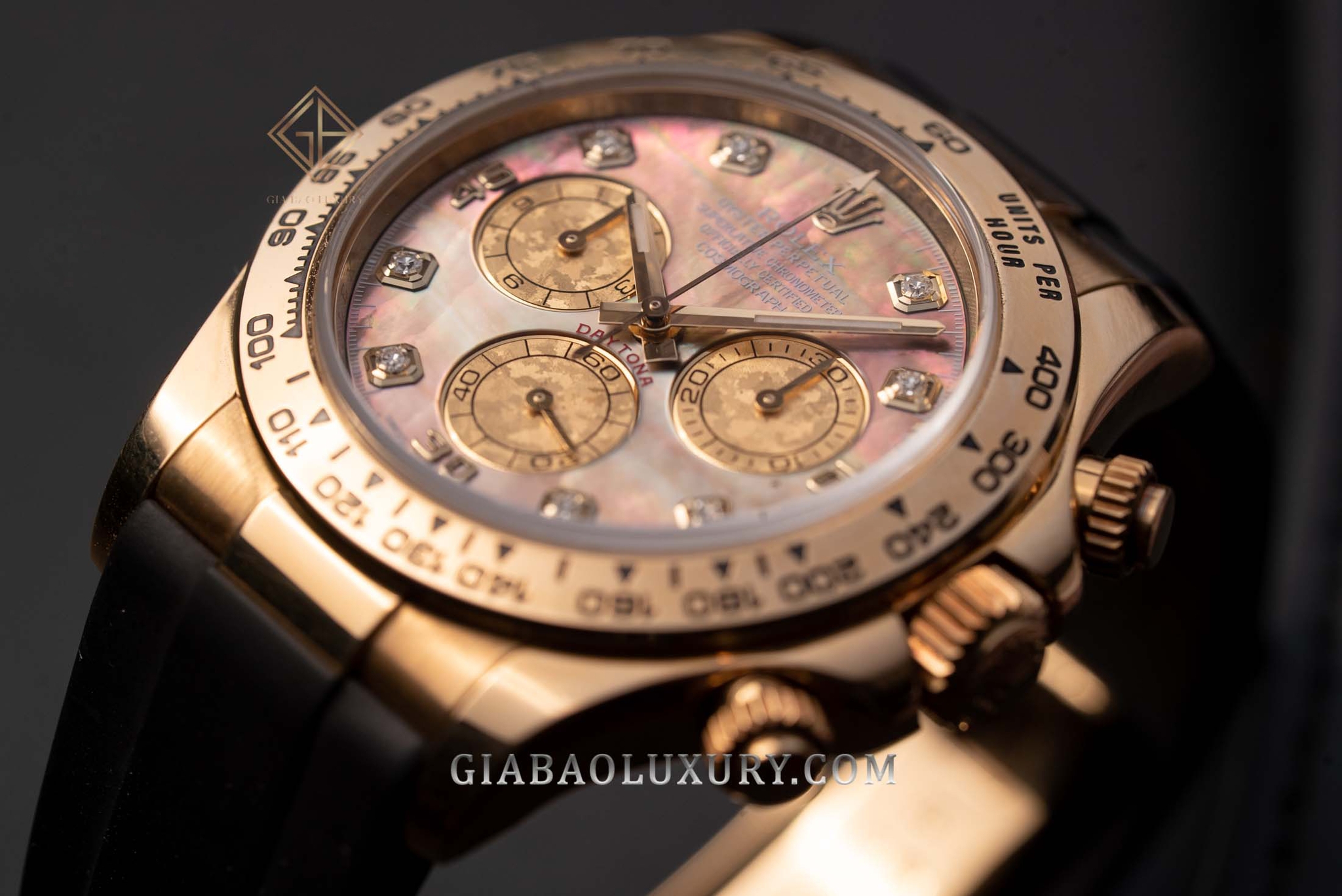 Đồng Hồ Rolex Cosmograph Daytona 116518 Mặt Số Xà Cừ