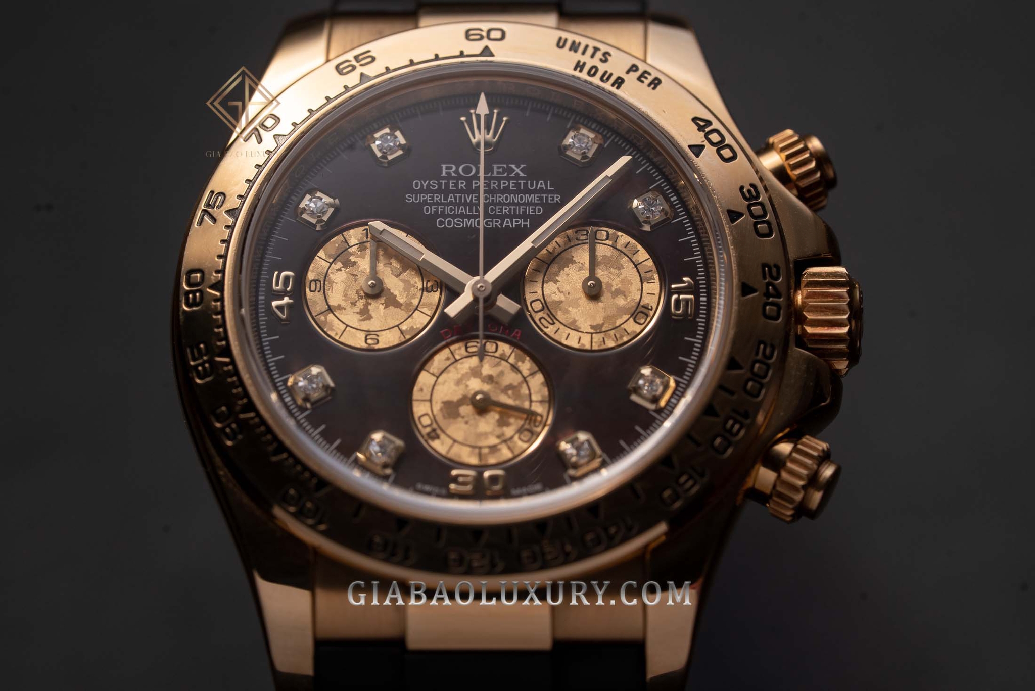 Đồng Hồ Rolex Cosmograph Daytona 116518 Mặt Số Xà Cừ