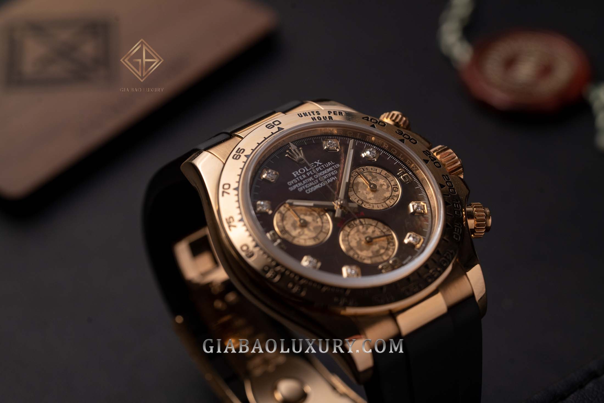 Đồng Hồ Rolex Cosmograph Daytona 116518 Mặt Số Xà Cừ