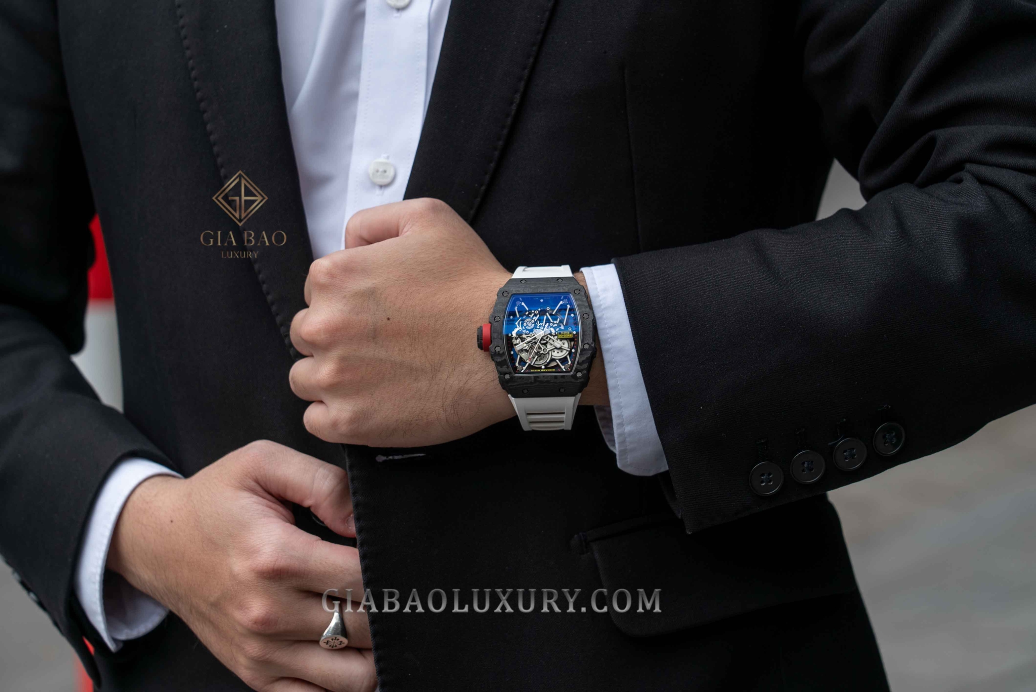 Đồng Hồ Richard Mille RM 35-02 Rafael Nadal Đen