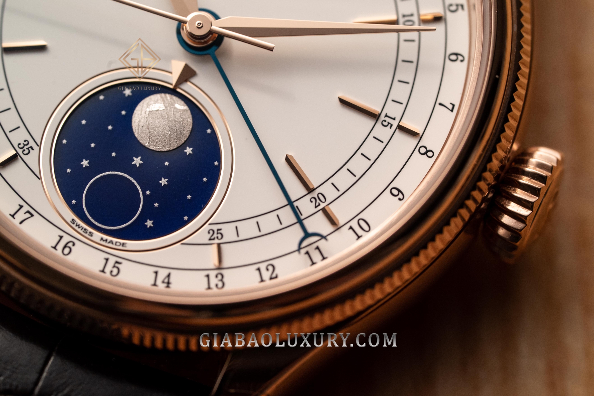 Đồng Hồ Rolex Cellini Moonphase 50535