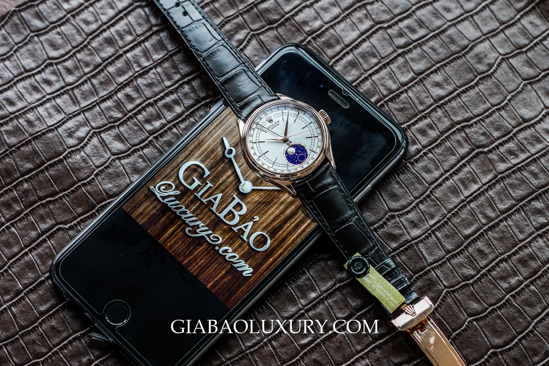 Đồng Hồ Rolex Cellini MoonPhase 50535