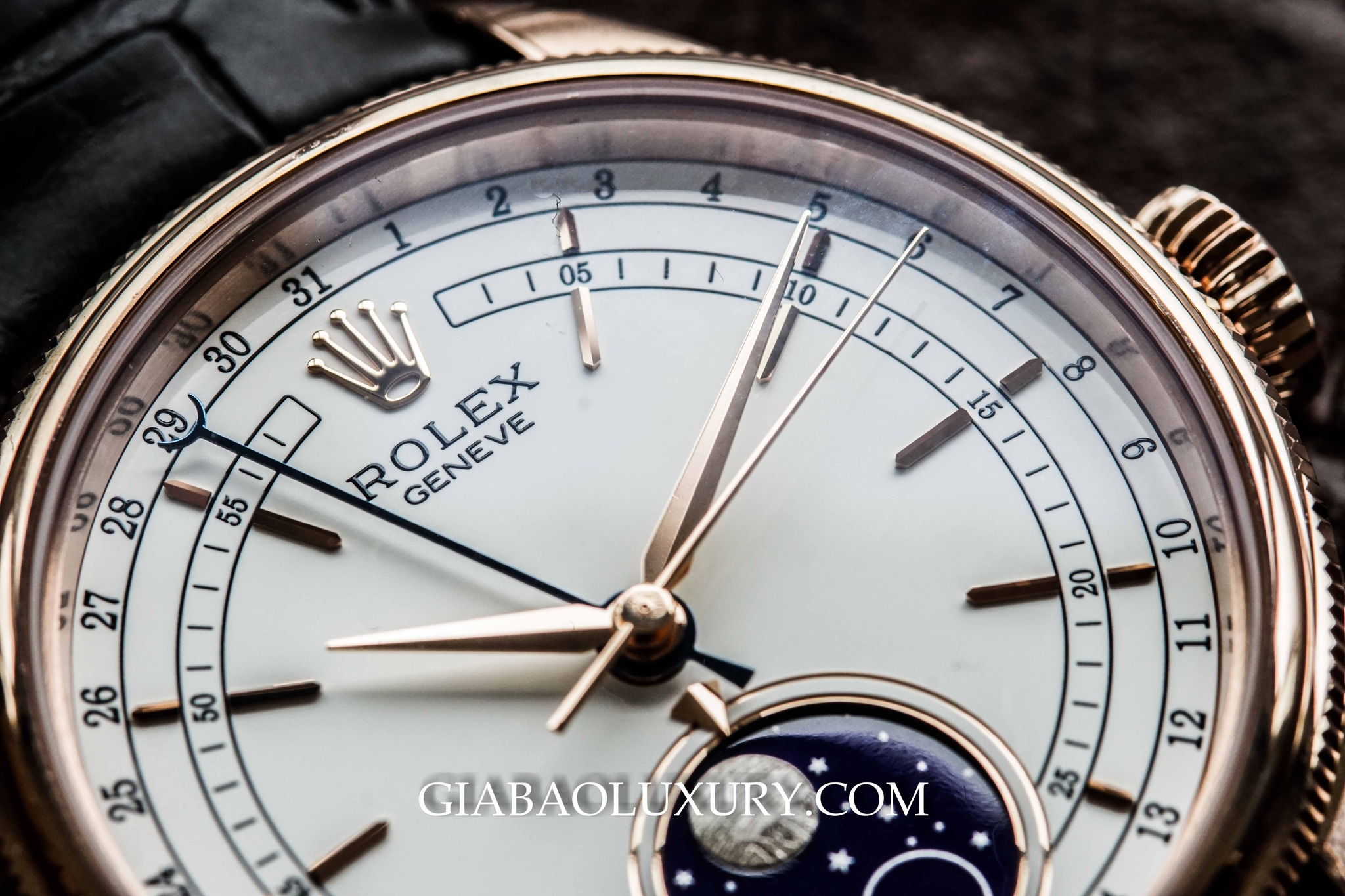Đồng Hồ Rolex Cellini MoonPhase 50535