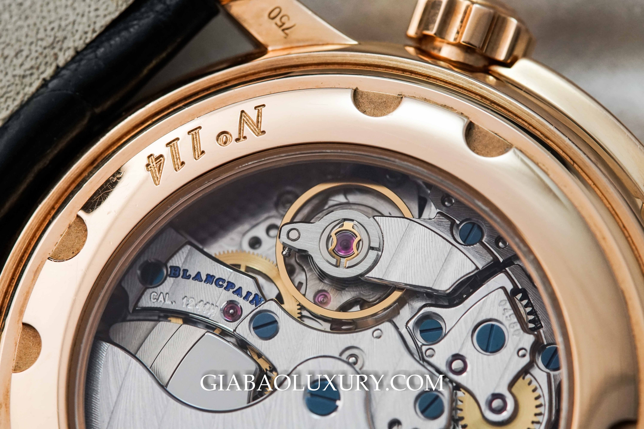 Đồng Hồ Blancpain Léman Réveil GMT