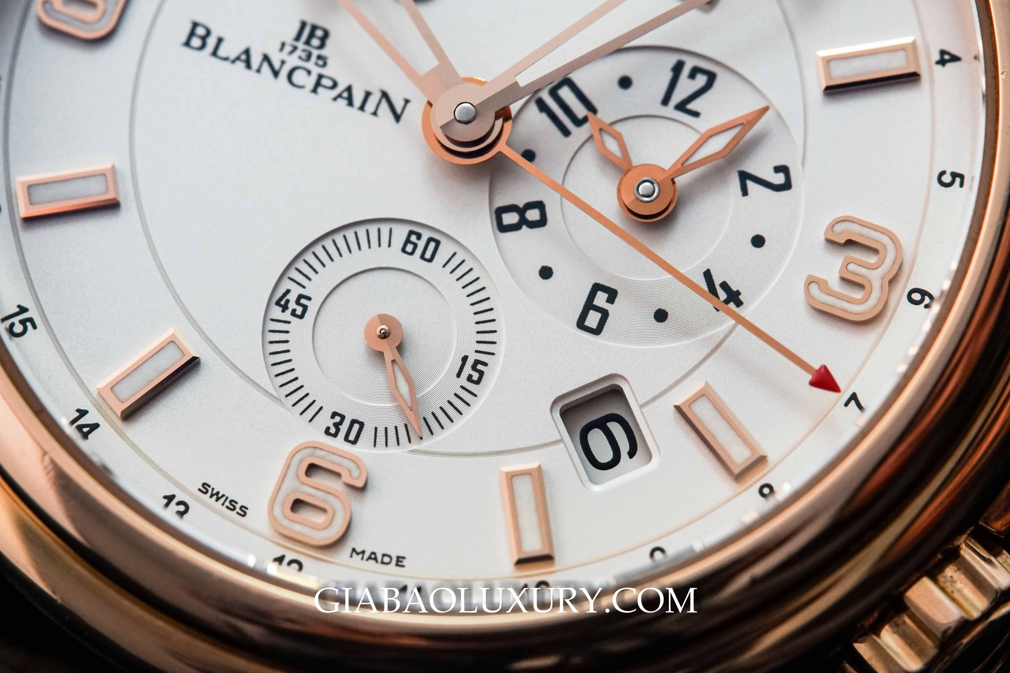 Đồng Hồ Blancpain Léman Réveil GMT