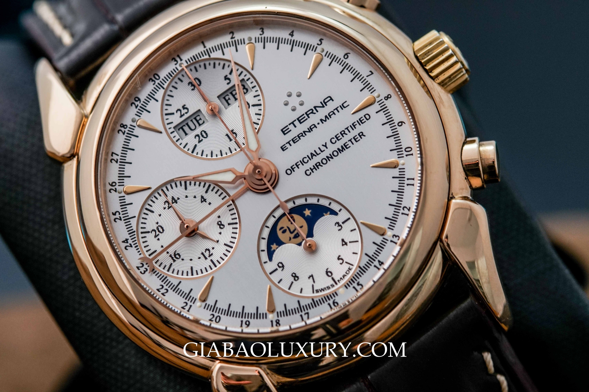 Đồng Hồ Eterna 1948 Moonphase Chronograph