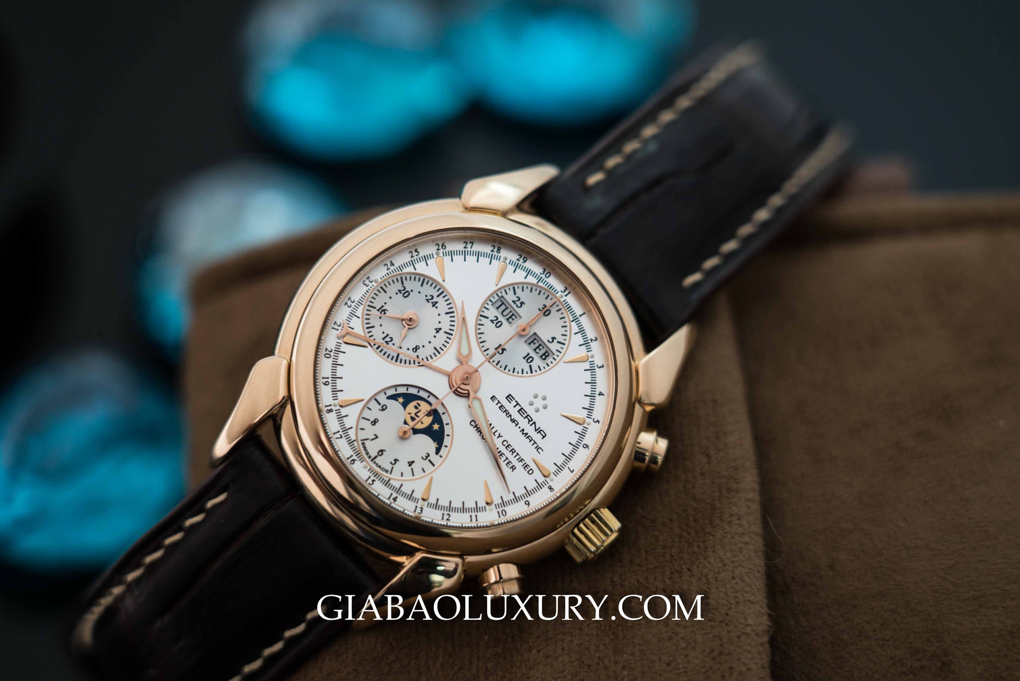 Đồng Hồ Eterna 1948 Moonphase Chronograph