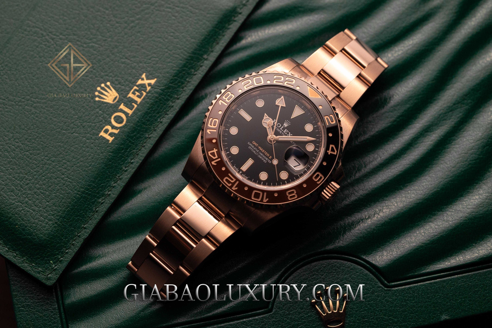 Đồng Hồ Rolex GMT-Master II 126715CHNR