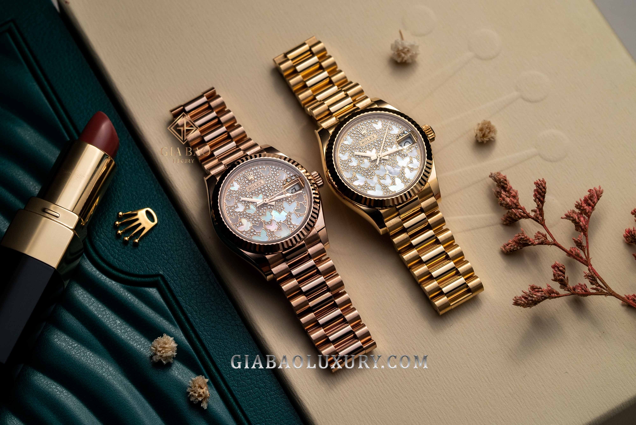 Đồng Hồ Rolex Datejust 278278 Mặt Số Butterfly
