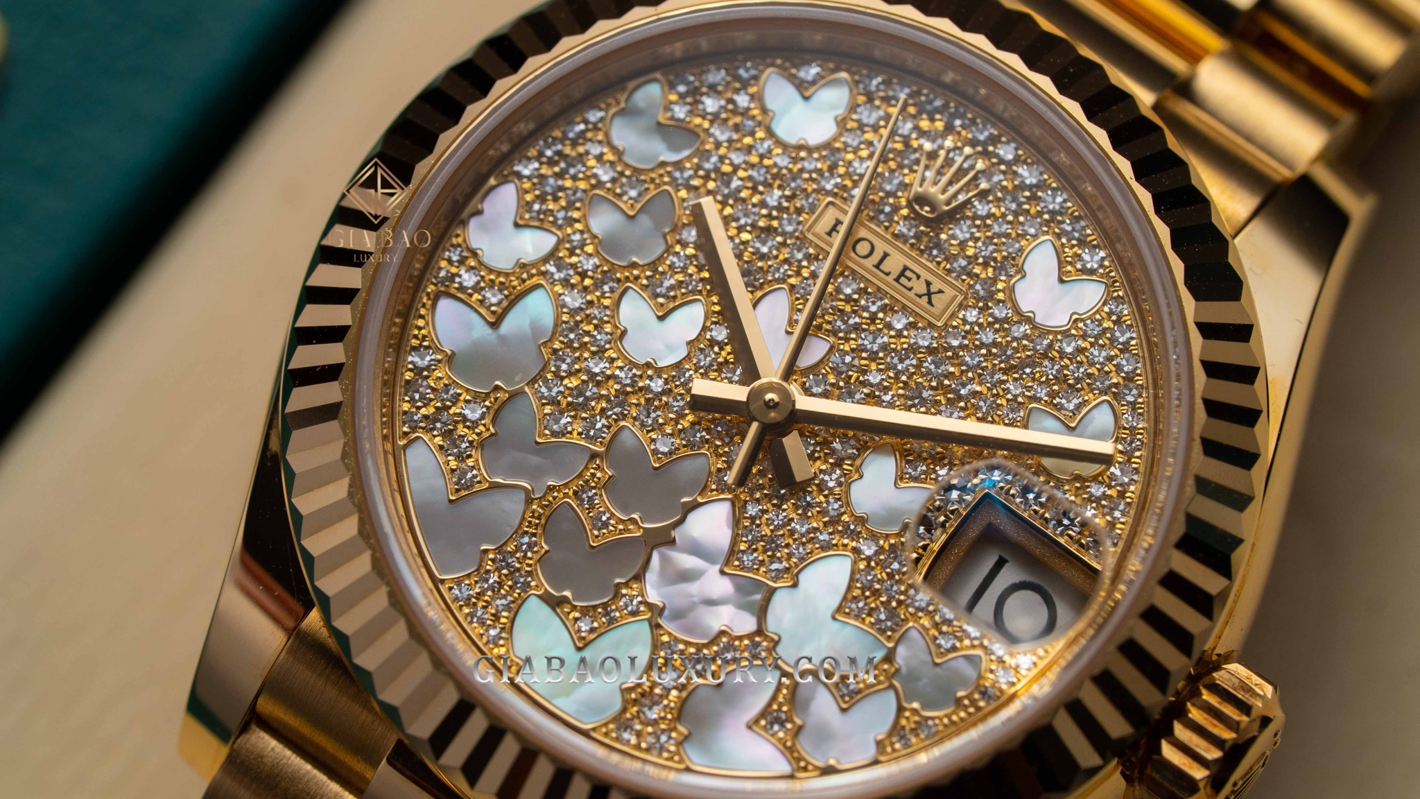 Đồng Hồ Rolex Datejust 278278 Mặt Số Butterfly