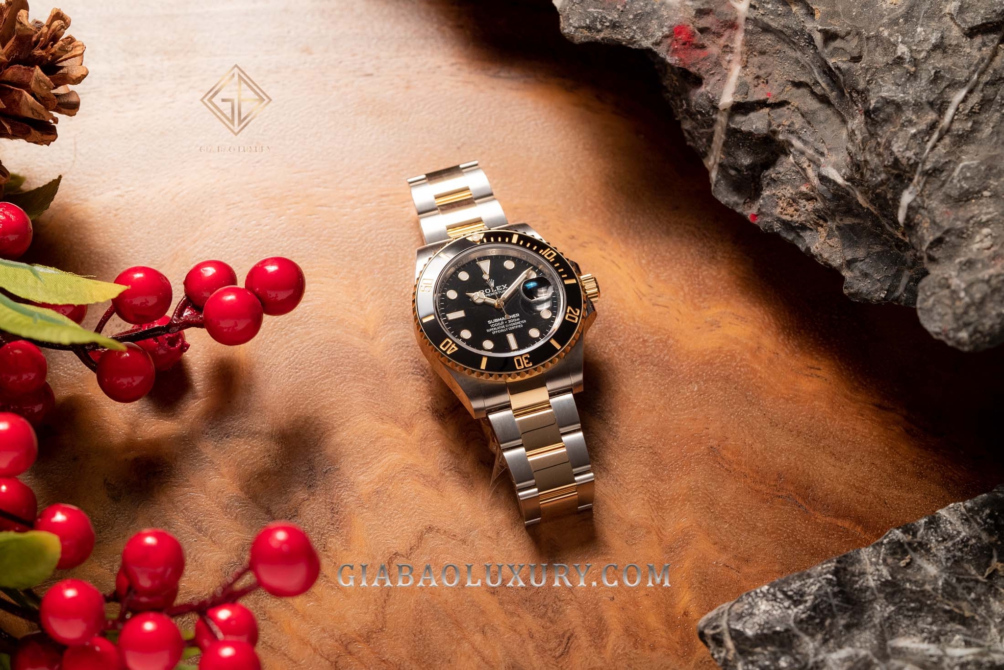 Đồng Hồ Rolex Submariner 126613LN Mặt Số Đen