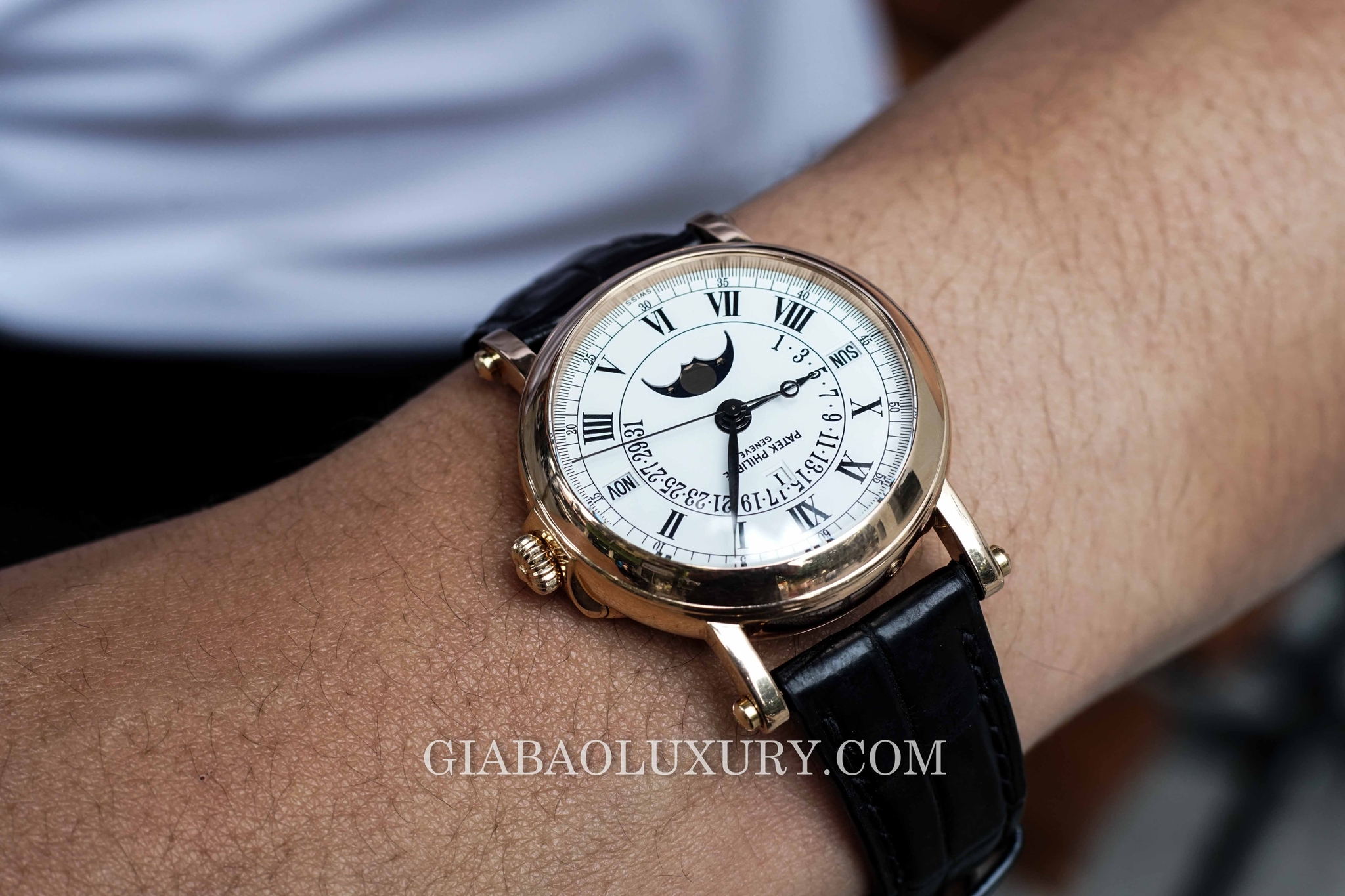 ĐỒNG HỒ PATEK PHILIPPE PERPETUAL CALENDAR RETROGRADE 5059R-001