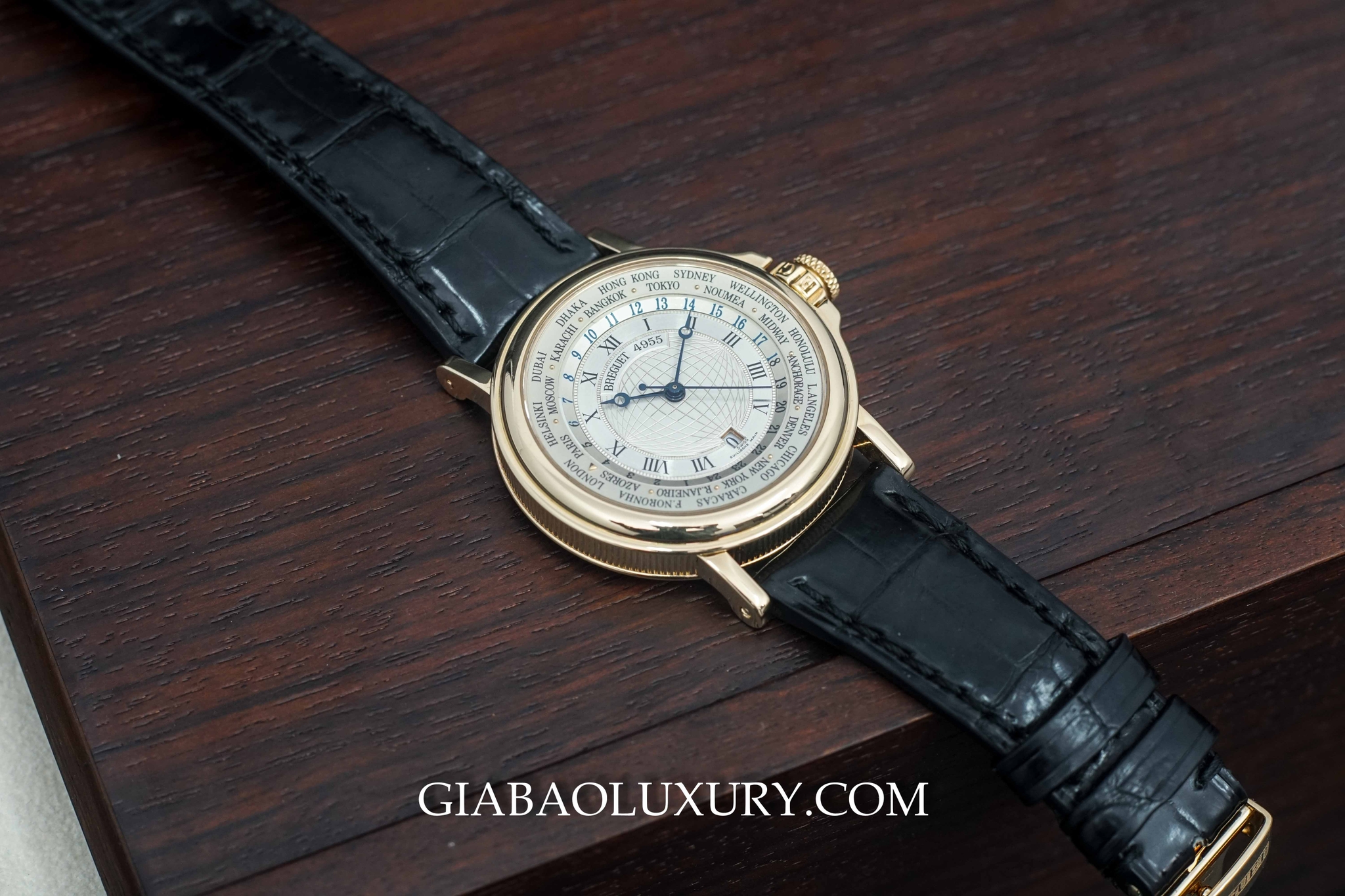 Đồng Hồ Breguet Marine Hora Mundi 24 World Time Zones