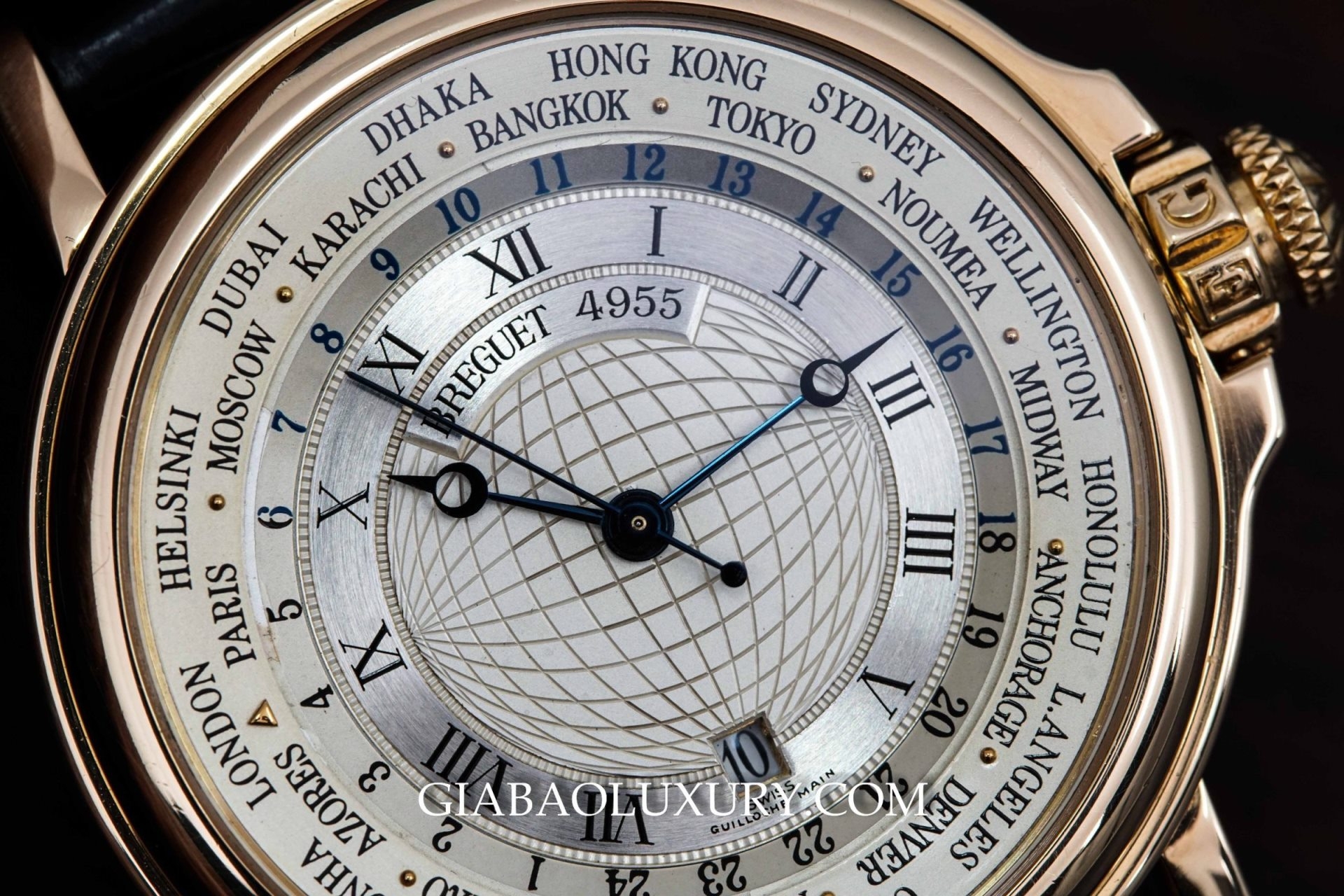 Đồng Hồ Breguet Marine Hora Mundi 24 World Time Zones