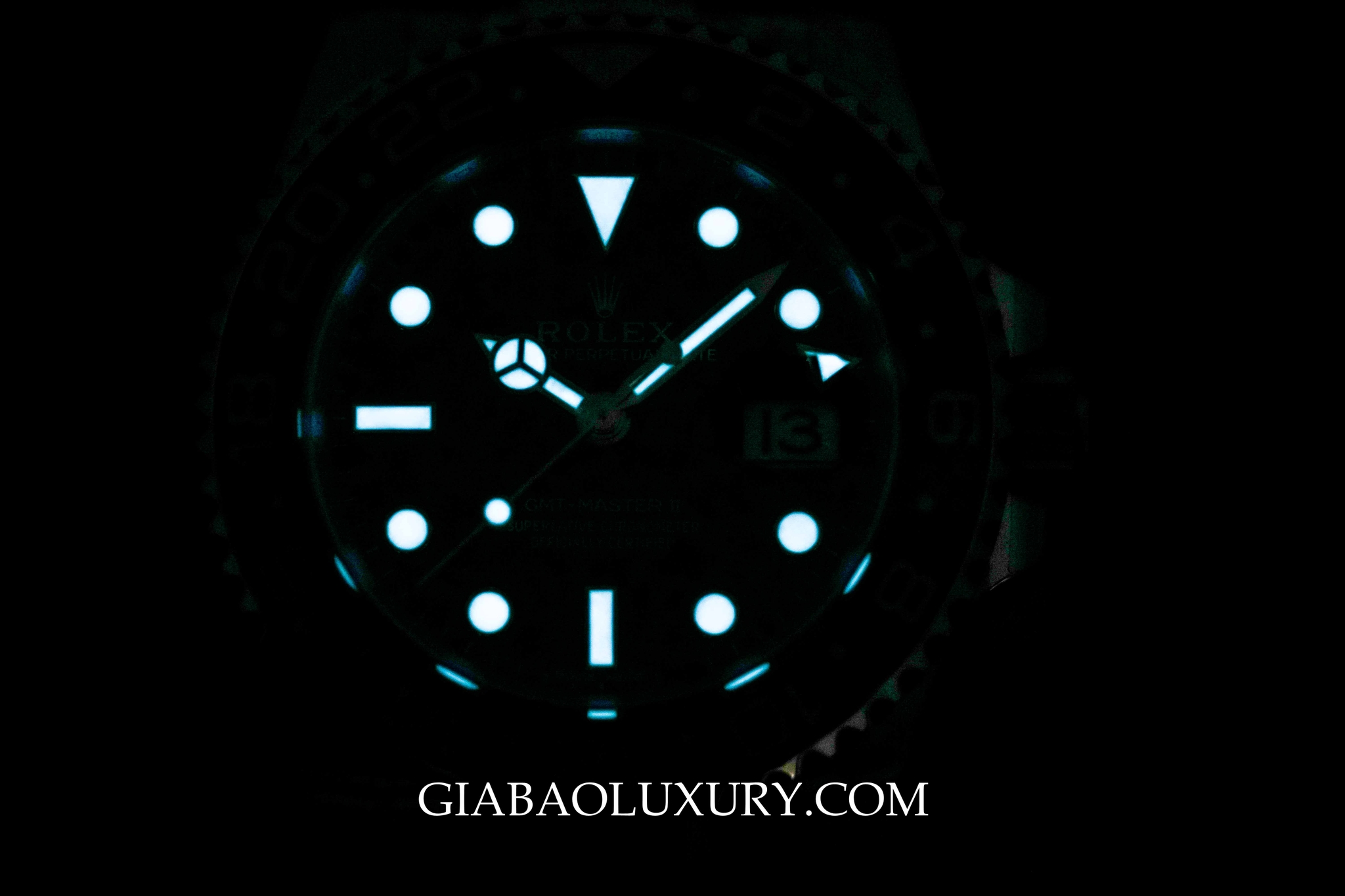 đồng hồ Rolex Batman GMT Master II 116710 BLNR