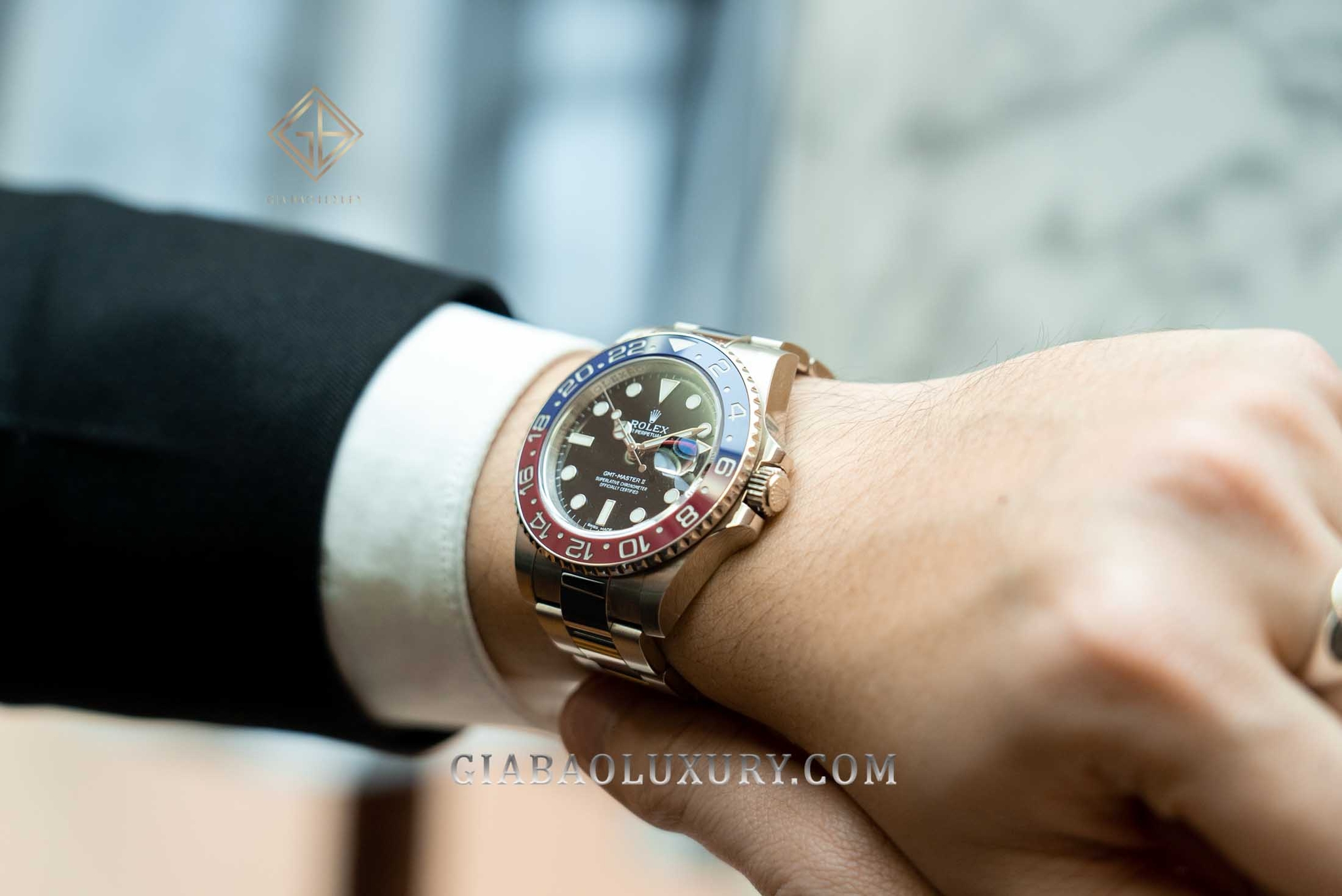 Đồng Hồ Rolex GMT Master II 116719BLRO