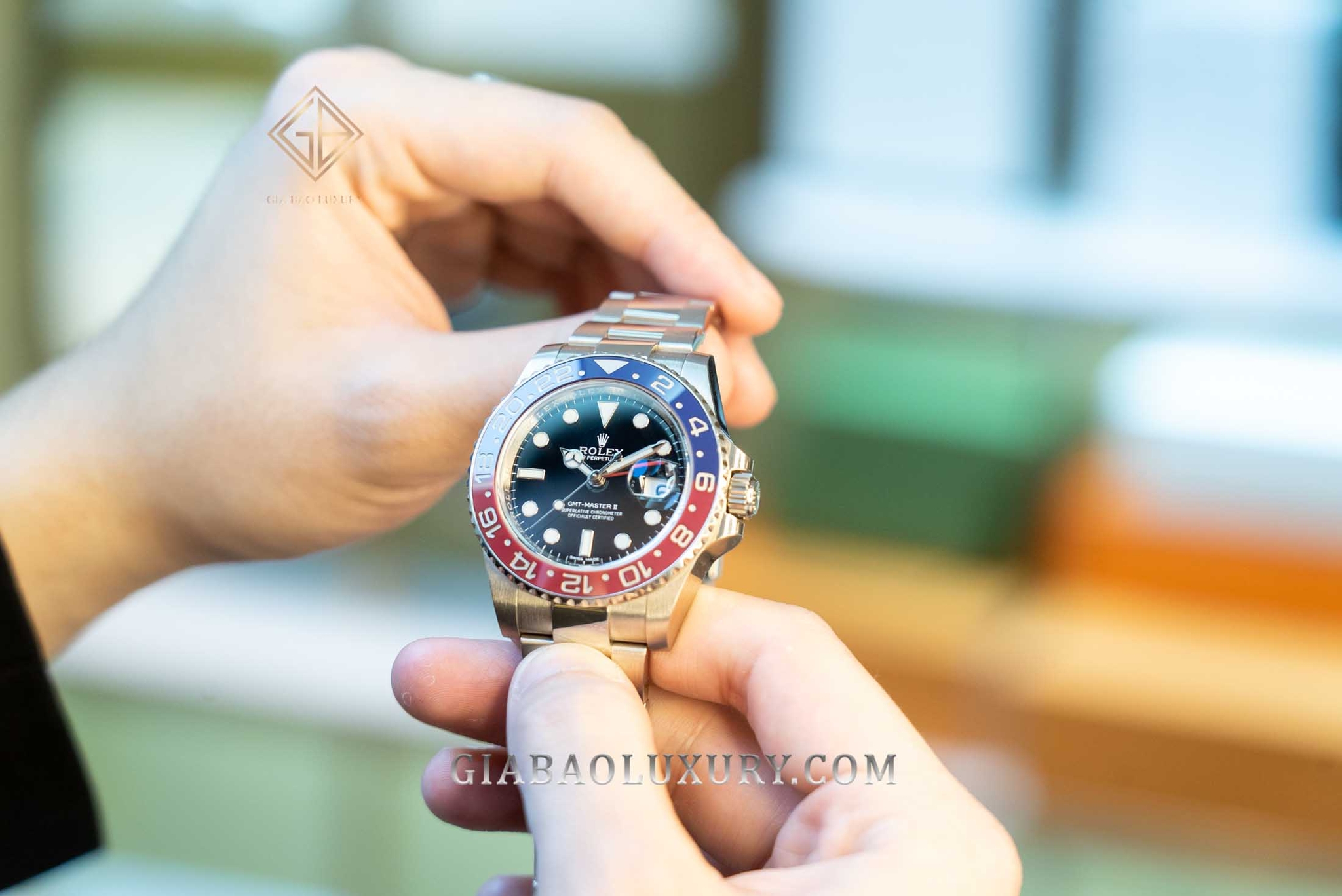 Đồng Hồ Rolex GMT Master II 116719BLRO
