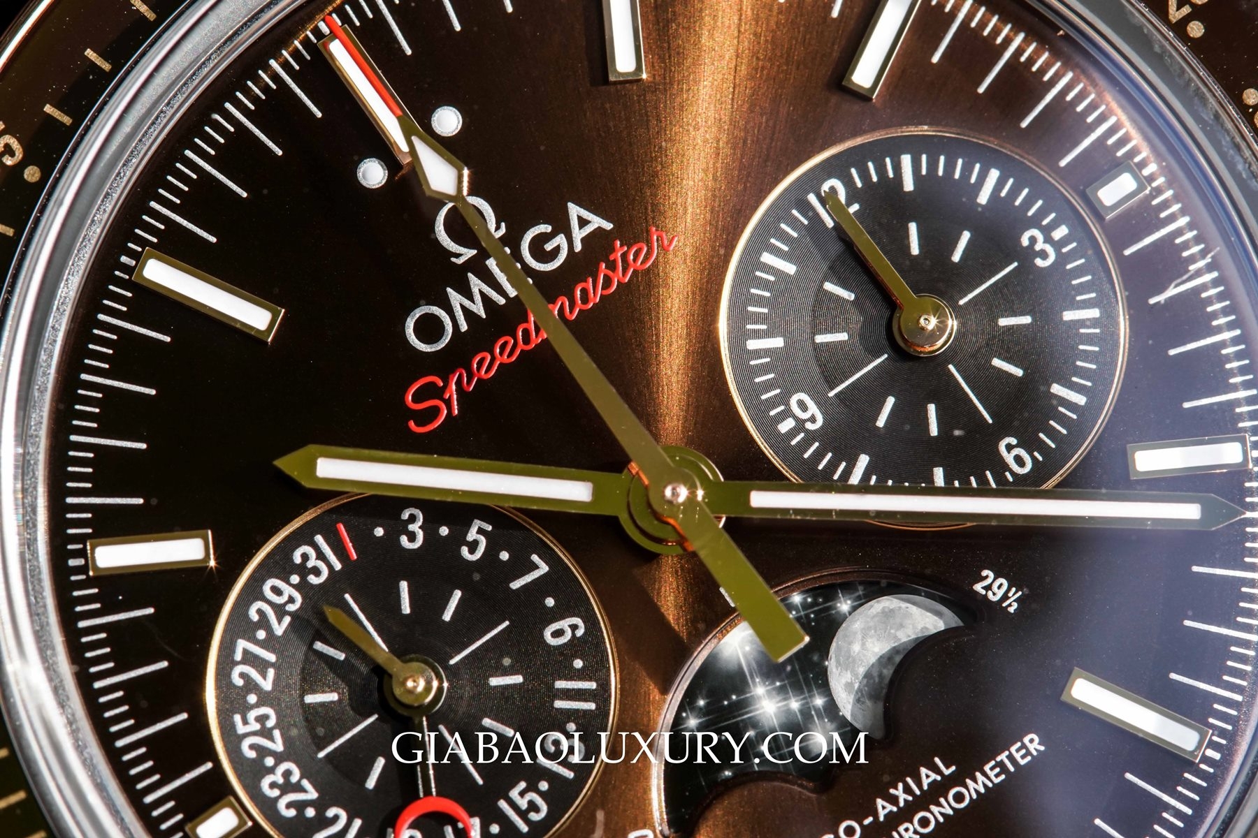 Đồng Hồ Omega Speedmaster MoonPhase Chronograph