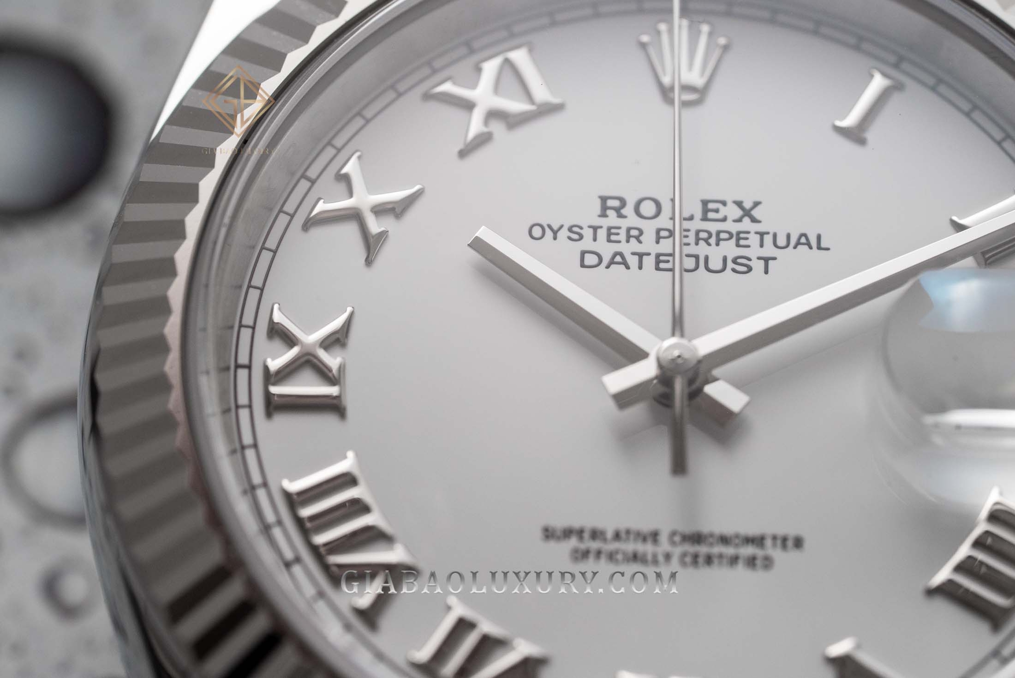 Đồng Hồ Rolex Datejust 41 126334 Mặt Số Trắng Cọc Số La Mã