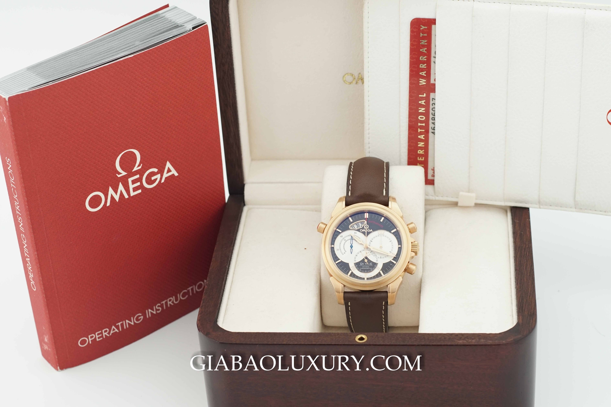 Đồng Hồ Omega Deville Co Axial Chronoscope Rattrapante Chronograph Chronometer