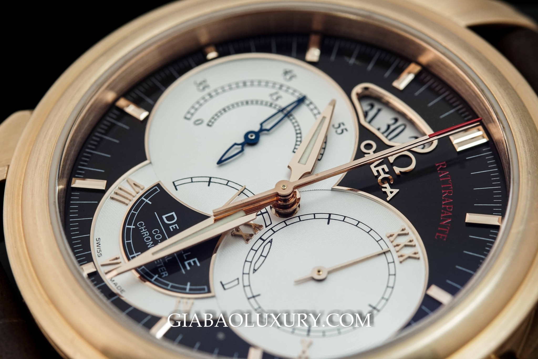 Đồng Hồ Omega Deville Co Axial Chronoscope Rattrapante Chronograph Chronometer