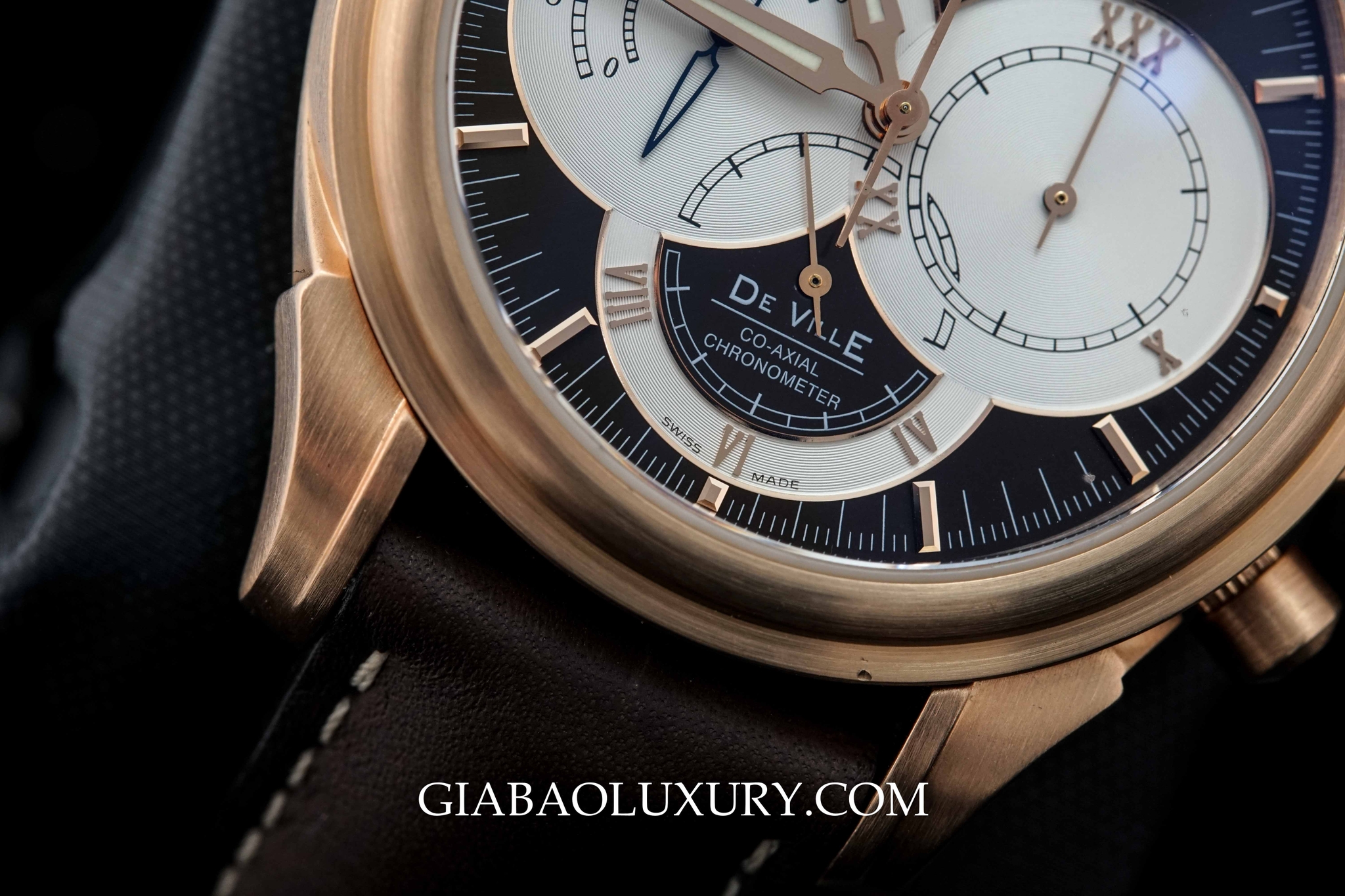 Đồng Hồ Omega Deville Co Axial Chronoscope Rattrapante Chronograph Chronometer