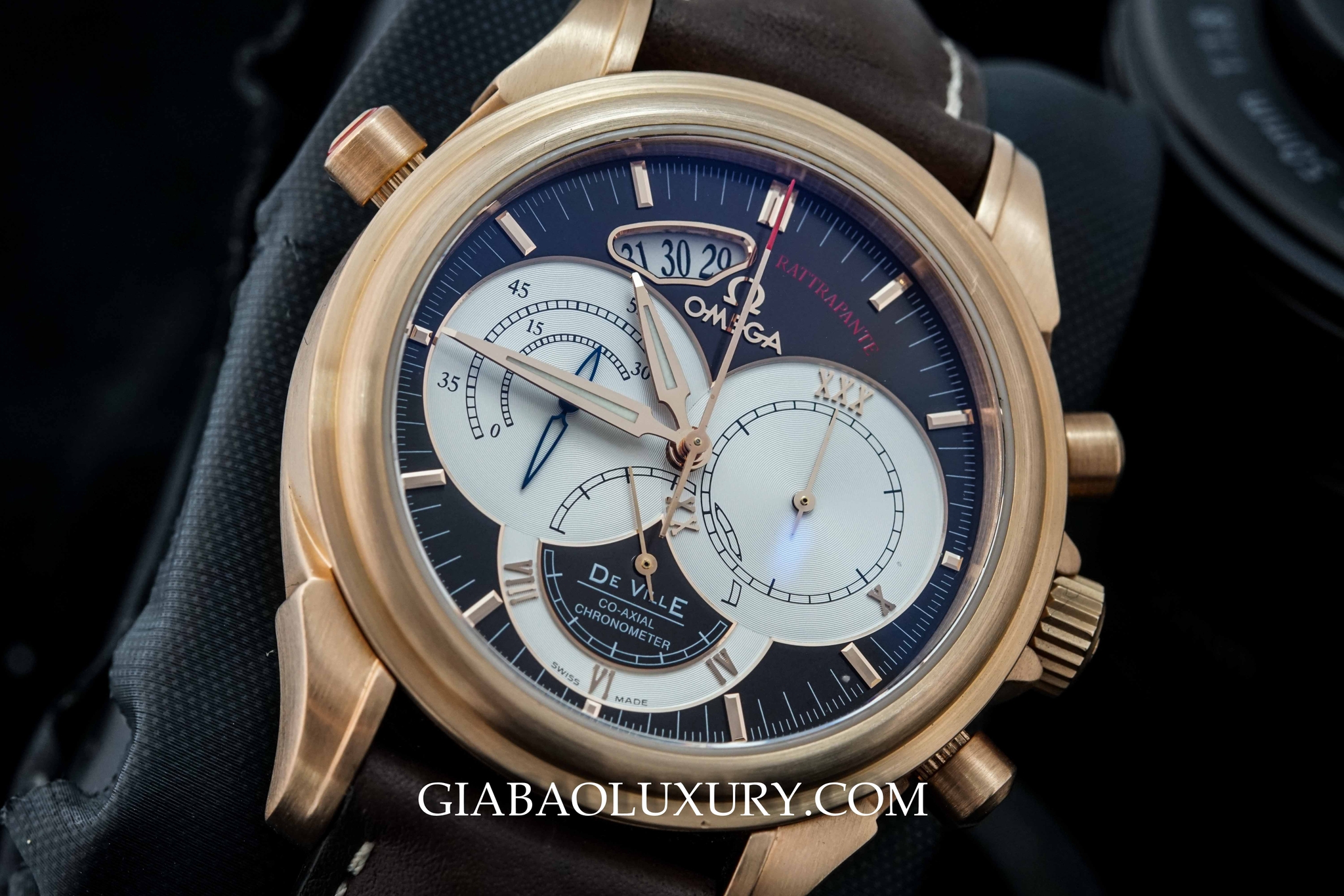 Đồng Hồ Omega Deville Co Axial Chronoscope Rattrapante Chronograph Chronometer