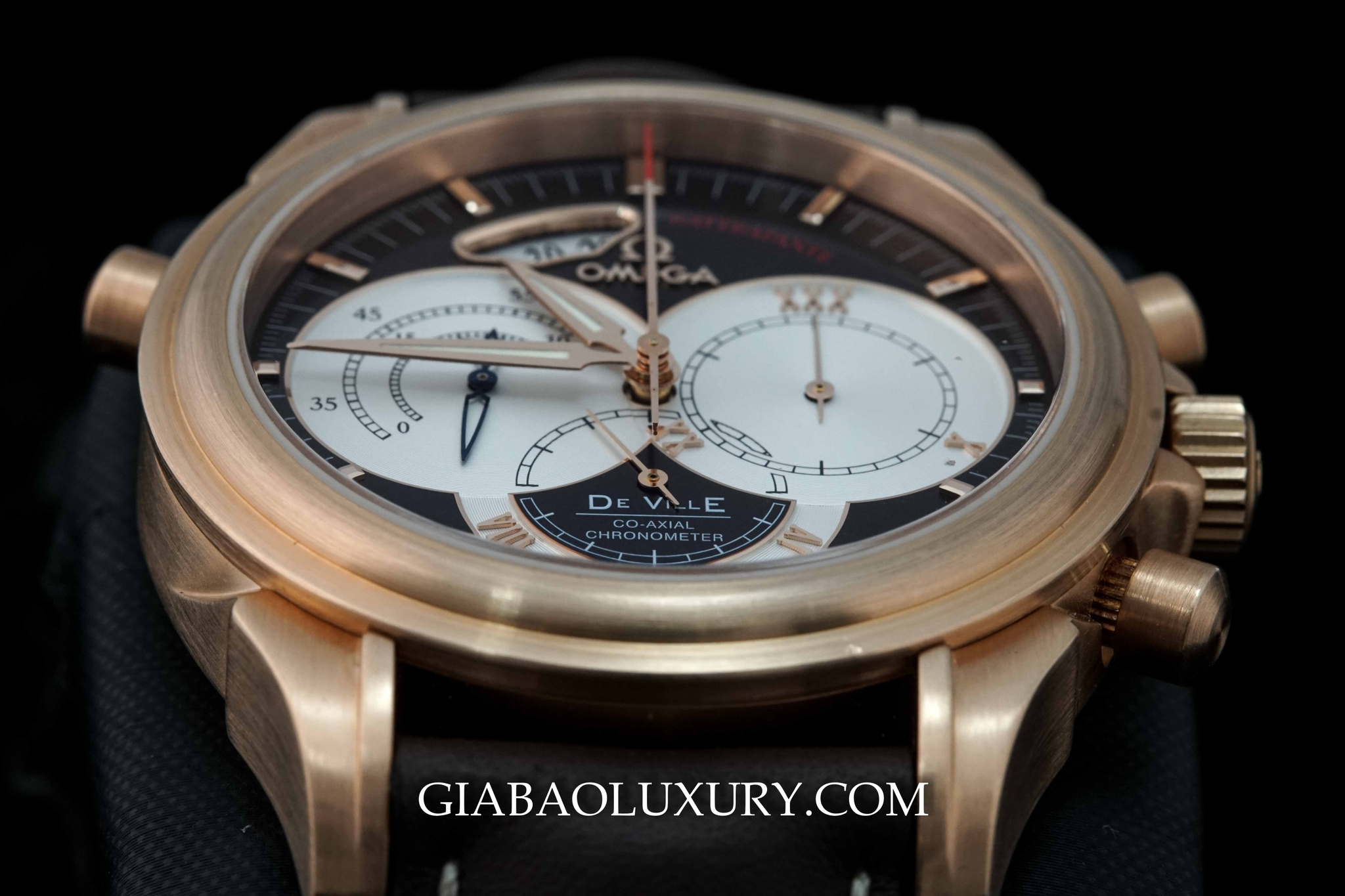 Đồng Hồ Omega Deville Co Axial Chronoscope Rattrapante Chronograph Chronometer