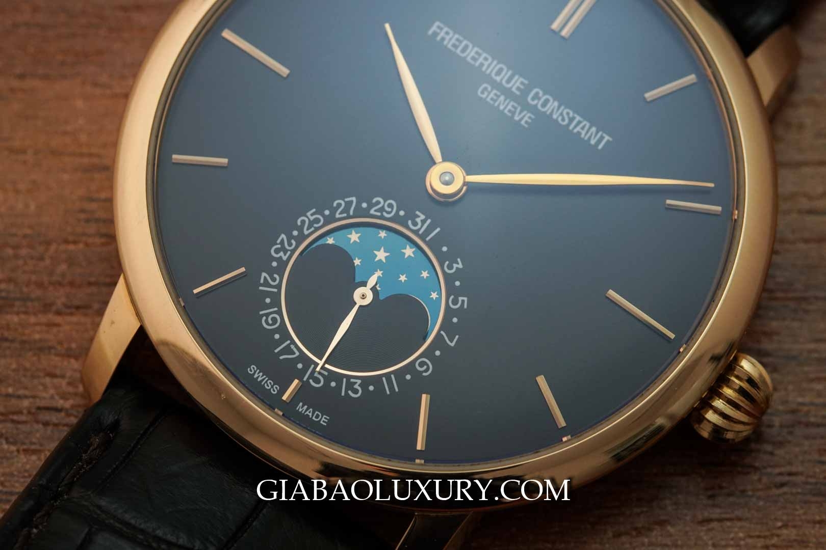 Frederique Constant Manufacture Slimline Moonphase  FC-705C4S9