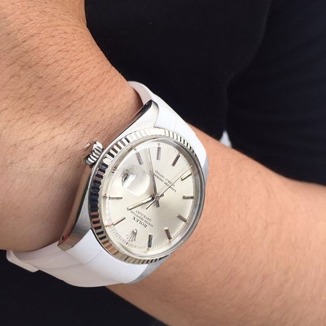 Dây cao su Rubber B Rolex Datejust II 41 mm - Classic Series