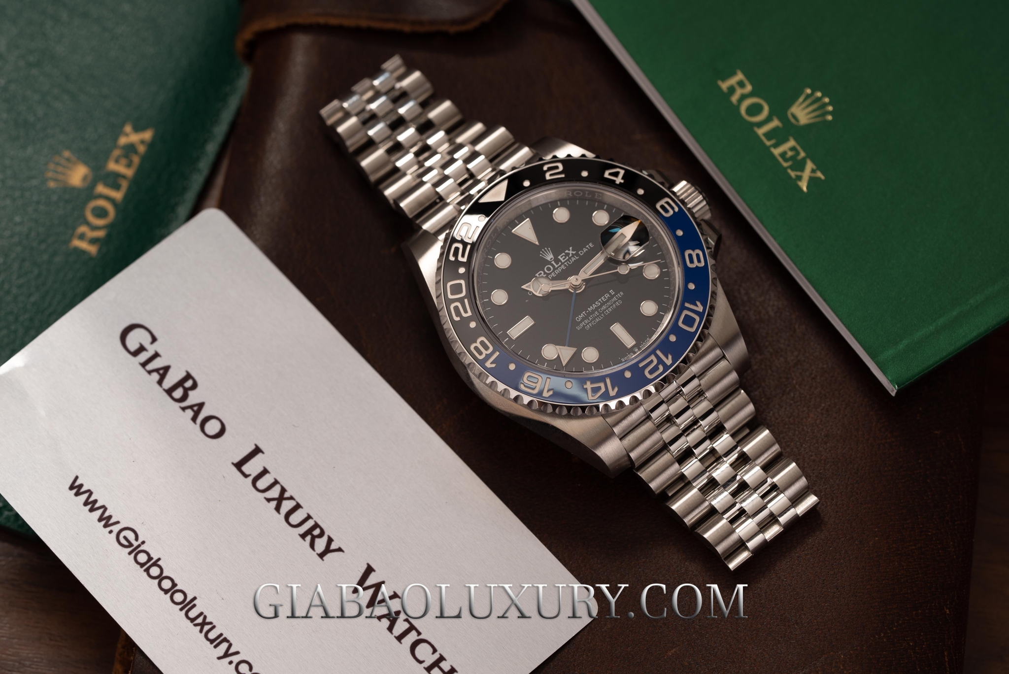 Đồng hồ Rolex GMT-Master Batman 126710BLNR