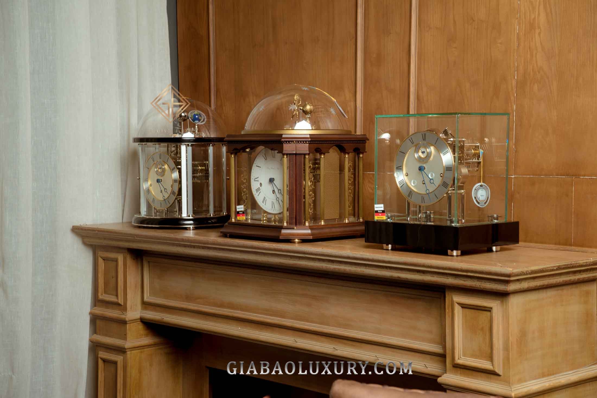 Đồng Hồ Để Bàn Hermle 22801740352 Chigwell Mechanical Table Clock