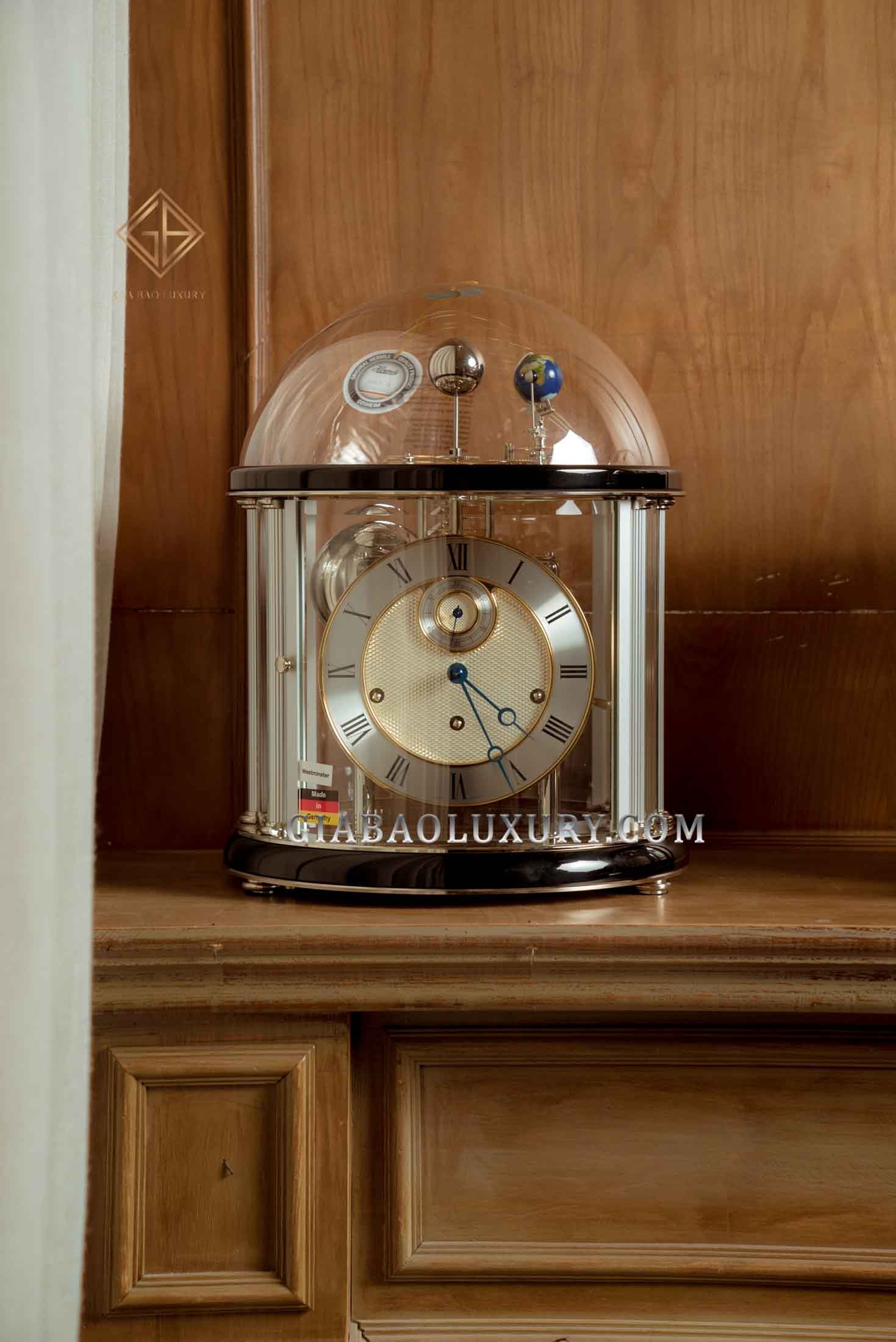 Đồng Hồ Để Bàn Hermle Tellurium II 22823740352 Clock