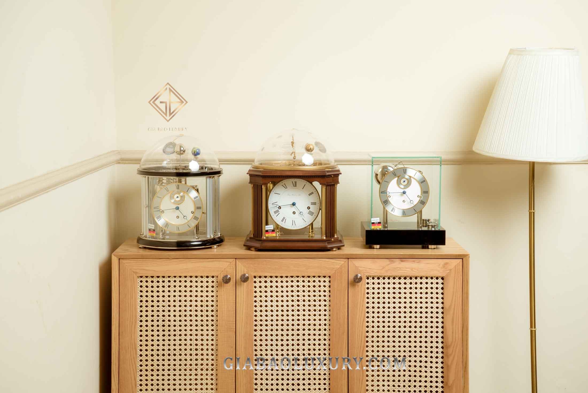 Đồng Hồ Để Bàn Hermle 22801740352 Chigwell Mechanical Table Clock