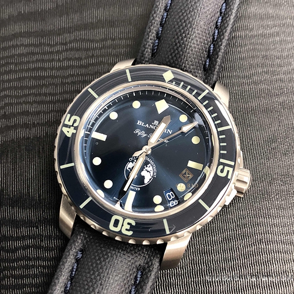 Đồng Hồ Blancpain Fifty Fathoms 5008-11B40-NAOA