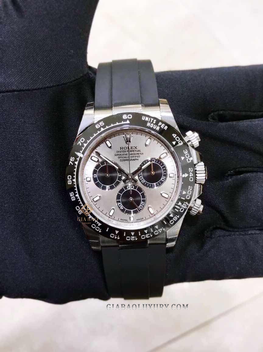 Đồng Hồ Rolex Cosmograph Daytona 116519LN Mặt Số Xám