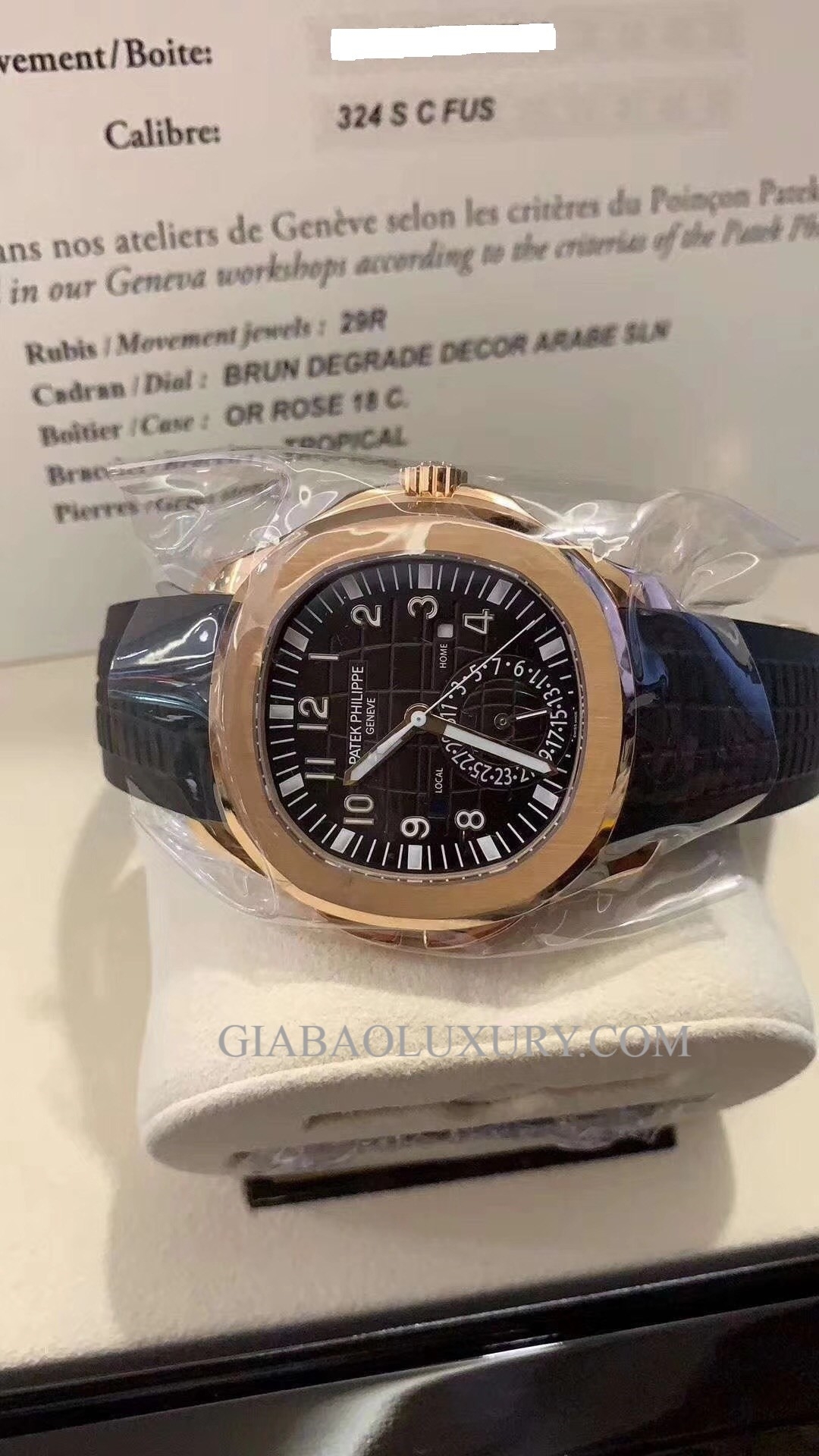 Đồng hồ Patek Philippe Aquanaut 5164R-001