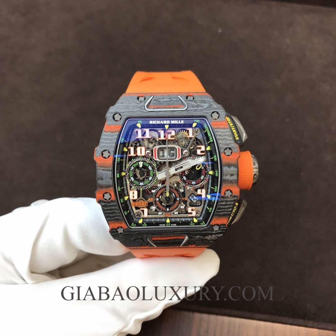 Đồng Hồ Richard Mille Automatic Flyback Chronograph RM 11-03 McLaren