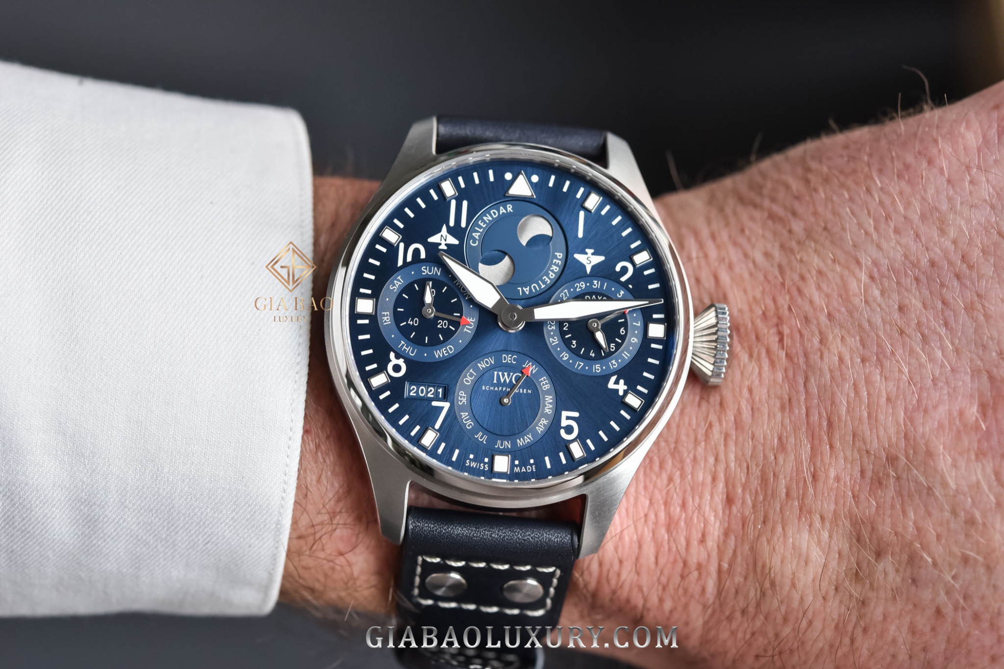 Đồng Hồ IWC Big Pilot’s Perpetual Calendar IW503605